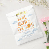 こ来この息子の赤ちゃんシャワー フェイバーバッグ (封をした状態)