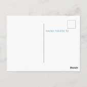 こ来この息子の赤ちゃんシャワー ポストカード (裏面)