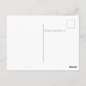 こ来この息子の赤ちゃんシャワー ポストカード (裏面)