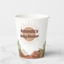 こ来この息子の赤ちゃんシャワー 紙コップ