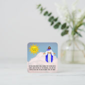 こ来この息子カード スクエア名刺 (スタンド正面)