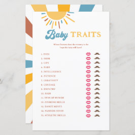 こ来この息子ベビー特徴ゲーム