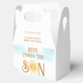 こ来この息子ボホ赤ちゃんシャワー フェイバーボックス (オープン)