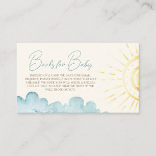 こ来この息子レトロ本ベビー エンクロージャーカード