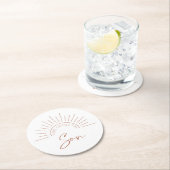 こ来この息子 ラウンドペーパーコースター (インサイチュ)