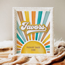 こ来この息子 |赤ちゃんシャワーの好意サイン ポスター