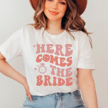こ来この花嫁レトロバチェロレッテ結婚の Tシャツ<br><div class="desc">こ来この花嫁レトロバチェロレッテ結婚の</div>