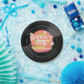 こ来このGroovy Vinylの誕生日 ペーパープレート (パーティー)