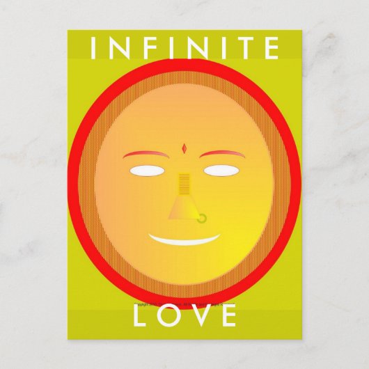 こ来このSun3, L O V E, I N F I N I T E ポストカード (正面)