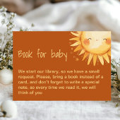 こ来このSun boho赤ちゃんシャワーエンクロージャカード エンクロージャーカード