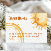 こ来このSun boho赤ちゃんシャワーエンクロージャカード エンクロージャーカード