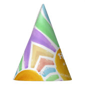 こ来これ！レトロボホサン1歳の誕生日 パーティーハット (左)