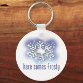 こ来こ霜の降りた キーホルダー (正面)
