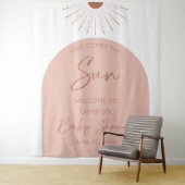 こ来こThe Sun Baby Shower Boho タペストリー (インサイチュ)