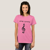 こ来こTREBLE lmao *高5* Tシャツ (正面フル)