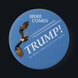 こ来れトランプ！ 缶バッジ<br><div class="desc">再びアメリカを素晴らし作る</div>