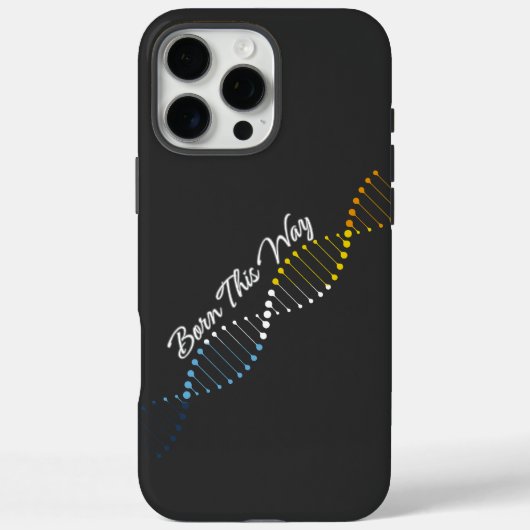 こ生まれこの方法 – AroAceプライドDNA Case-Mate iPhoneケース (裏面)