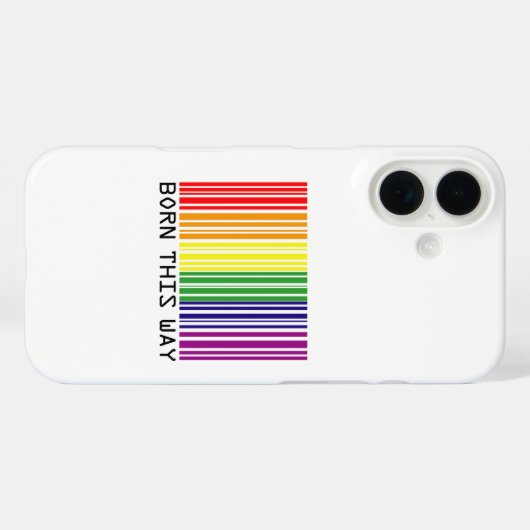 こ生まれこの方法 Case-Mate iPhoneケース (裏面 (横))