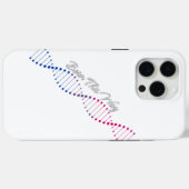 こ生まれこの方法Bisexual - BisexualプライドDNA Case-Mate iPhoneケース (裏面 (横))