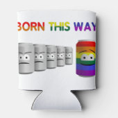 こ生まれそLGBTレインボーストライプー 缶クーラー (裏面)