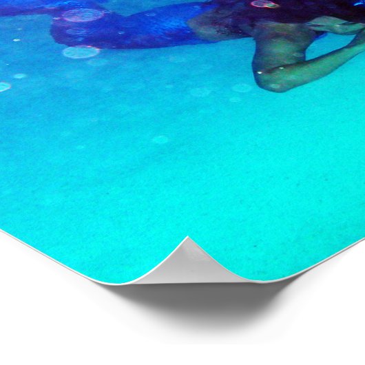 こ祈ここで夢が離れ見える ポスター (角)