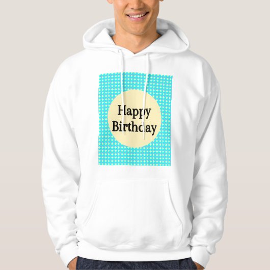 こ祝のデザインとのスタイルの誕生日 パーカ (正面)