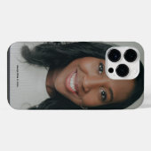 こ祝の電話パーソナライズされたの件 iPhoneケース (裏面横)