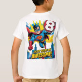 こ祝の「八年素晴らし! Tシャツ (裏面)