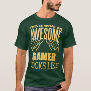 こ素晴らしこおもしろいがゲーマー素晴らしだ Tシャツ