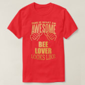 こ素晴らしそおもしろいはBee (素晴らし2) Tシャツ (デザイン正面)