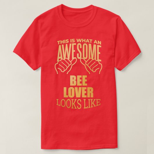 こ素晴らしそおもしろいはBee (素晴らし2) Tシャツ (デザイン正面)