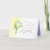 こ素晴らしれは愛 カード (正面)