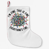 こ素晴らしれは素晴らし全ておもしろいクリスマス スモールクリスマスストッキング (正面)