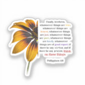 こ考えの件で シール (正面)