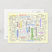 こ考えの件で ポストカード (正面/裏面)