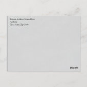 こ考えの件についてキリスト教の聖書聖なる書物、 経典 ポストカード (裏面)