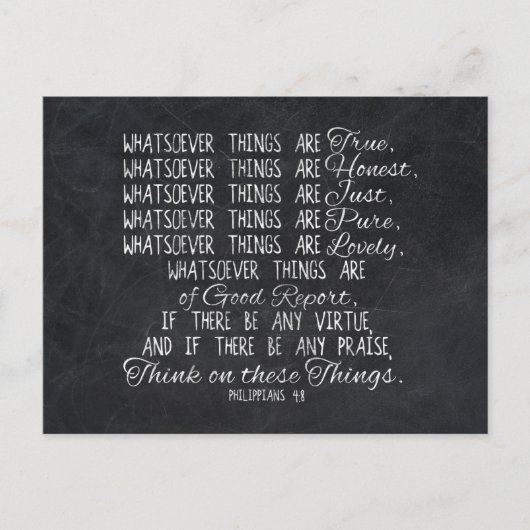 こ考えの件についてキリスト教の聖書聖なる書物、 経典 ポストカード (正面)