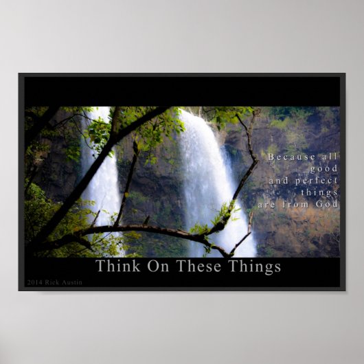 こ考えの件について – 自然のインスピレーション ポスター (正面)