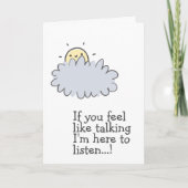 こ聞こ!お前得だ!かわいい癌のサポート カード (正面)