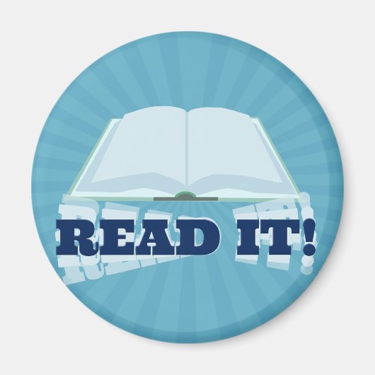 こ読こで本を宣伝しよう マグネット (正面)