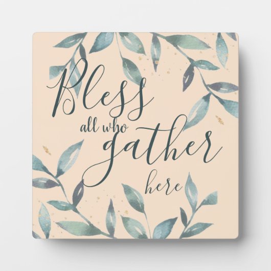 こ賛美こに集まる全員 フォトプラーク (正面)