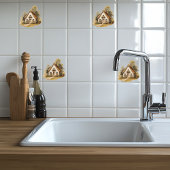 こ賛美の家 タイル