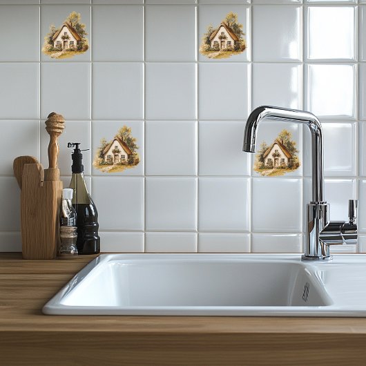 こ賛美の家 タイル