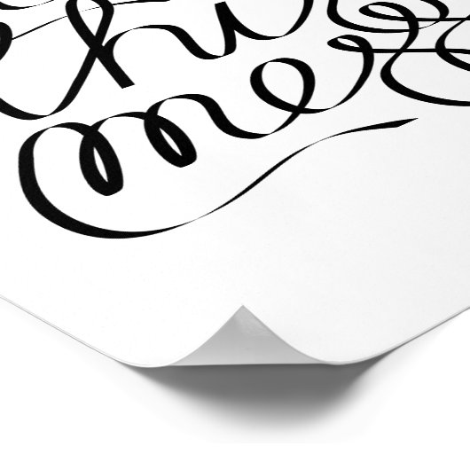 こ賛美の混乱 ポスター (角)