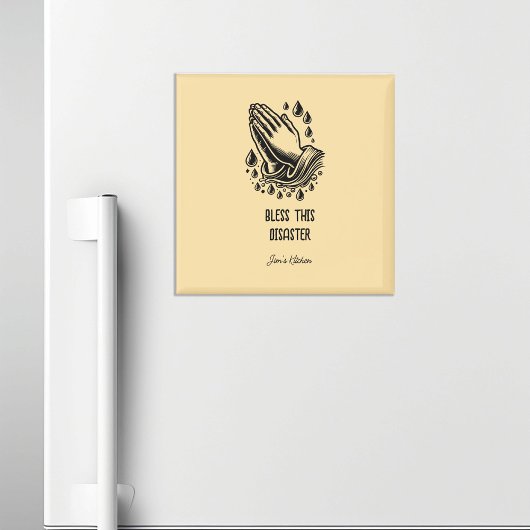 こ賛美の災害キおもしろいッチ マグネット