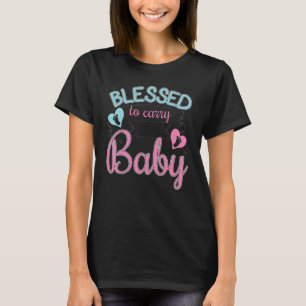 こ賛美の運ベビーは妊娠モーメ妊娠 Tシャツ