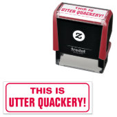 「こ間抜けれは全くの手錠だ!」 ゴム印 セルフインキングスタンプ (インサイチュ)