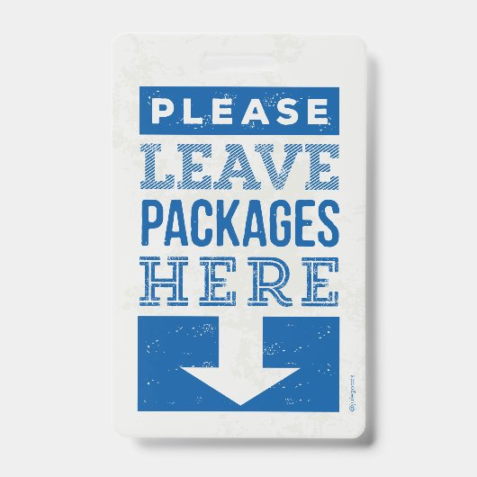 こ離れこにパッケージ バッジ (正面)