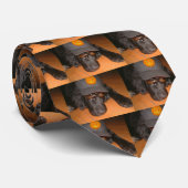 こ離れのハロウィンの後ろに ネクタイ (ロール)