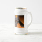 こ離れのハロウィンの後ろに ビールジョッキ (正面右)